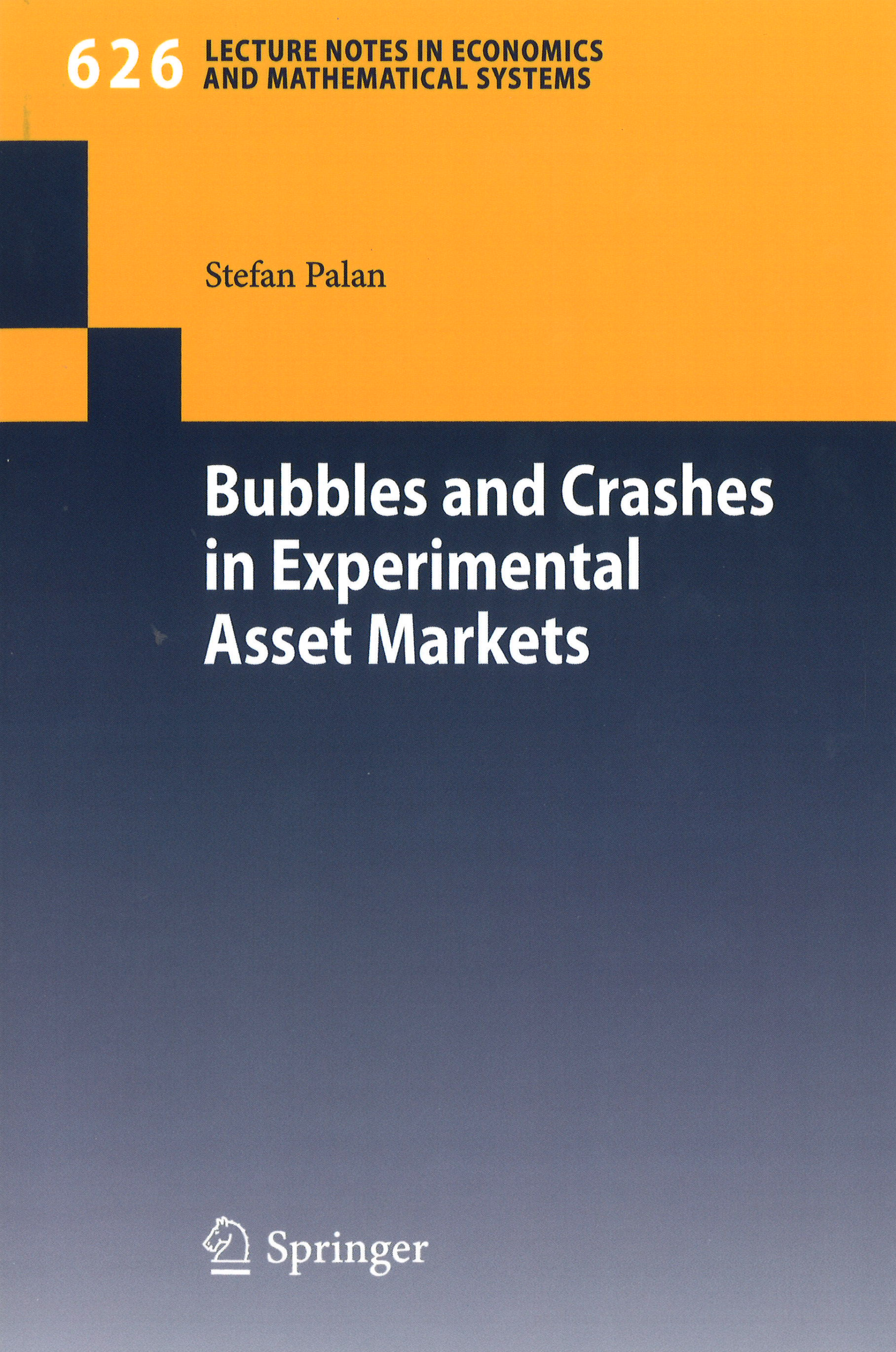 Cover of Stefan Palan's dissertation.